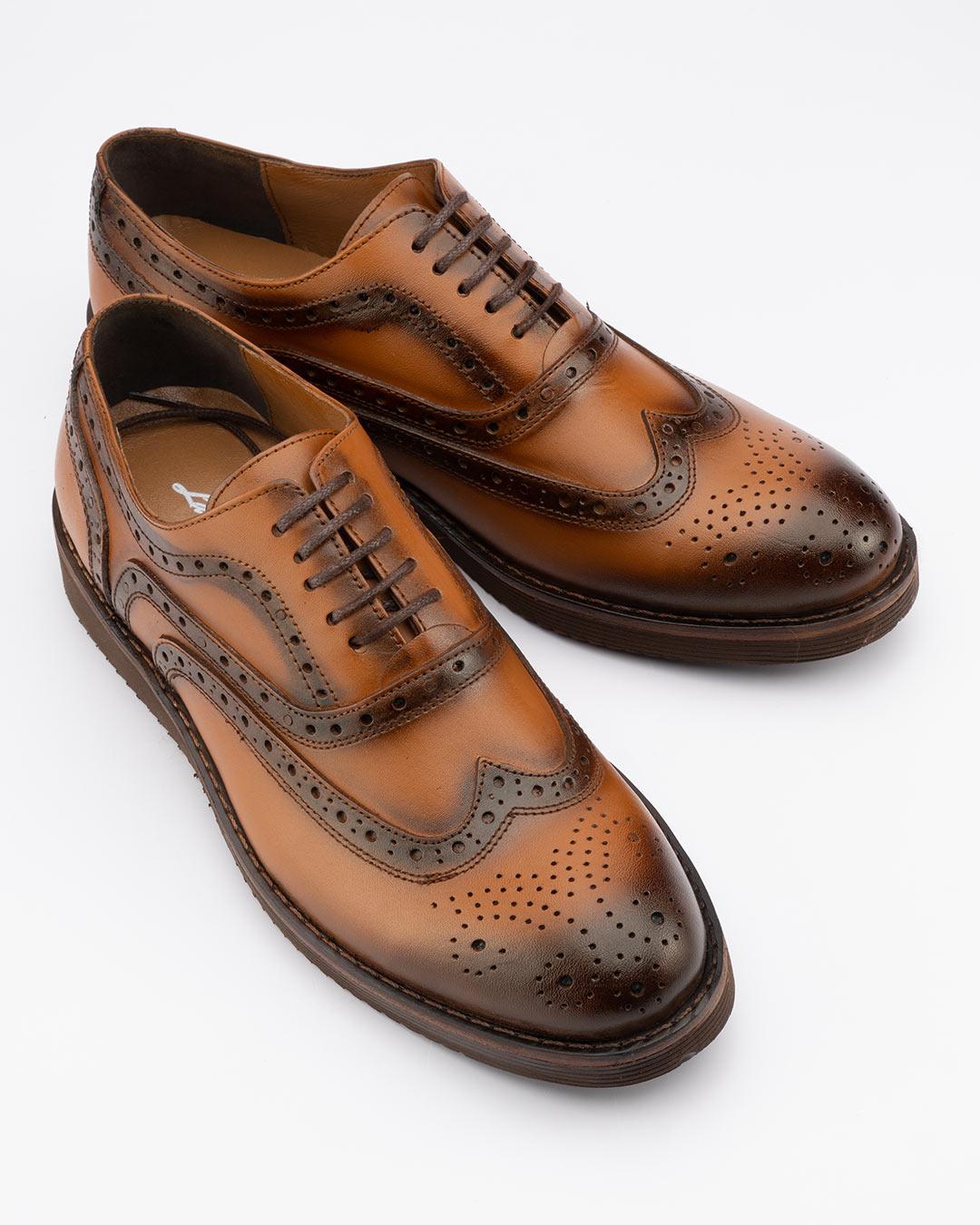 LA FORCE Muške kožne cipele Z-01, Smeđe