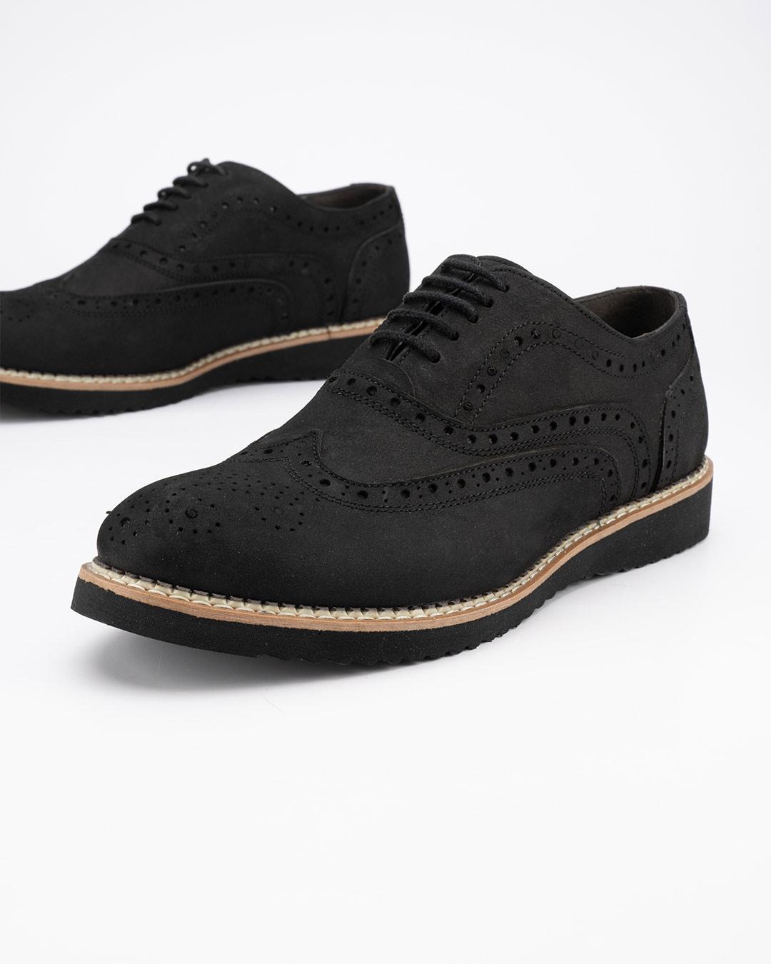 LA FORCE Muške kožne cipele Z-01-N, Crne