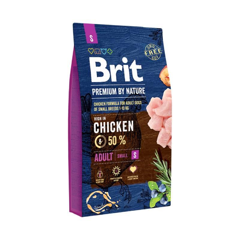BRIT Premium by Nature Adult S Hrana za odrasle pse malih rasa, 8kg