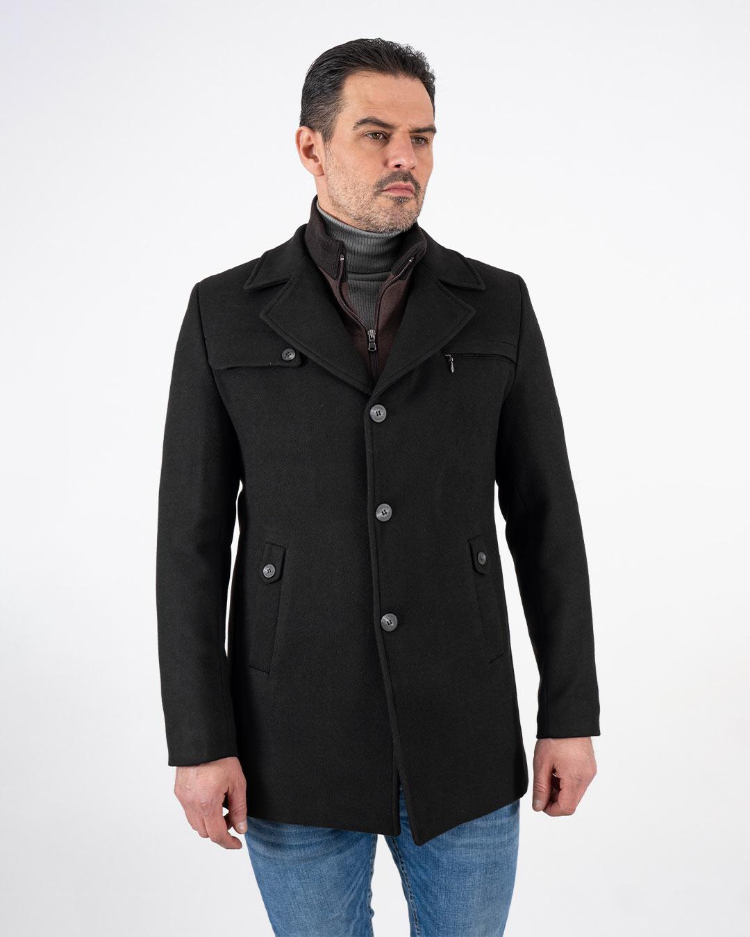 LA FORCE Muški kaput CM-N-6013, Crni