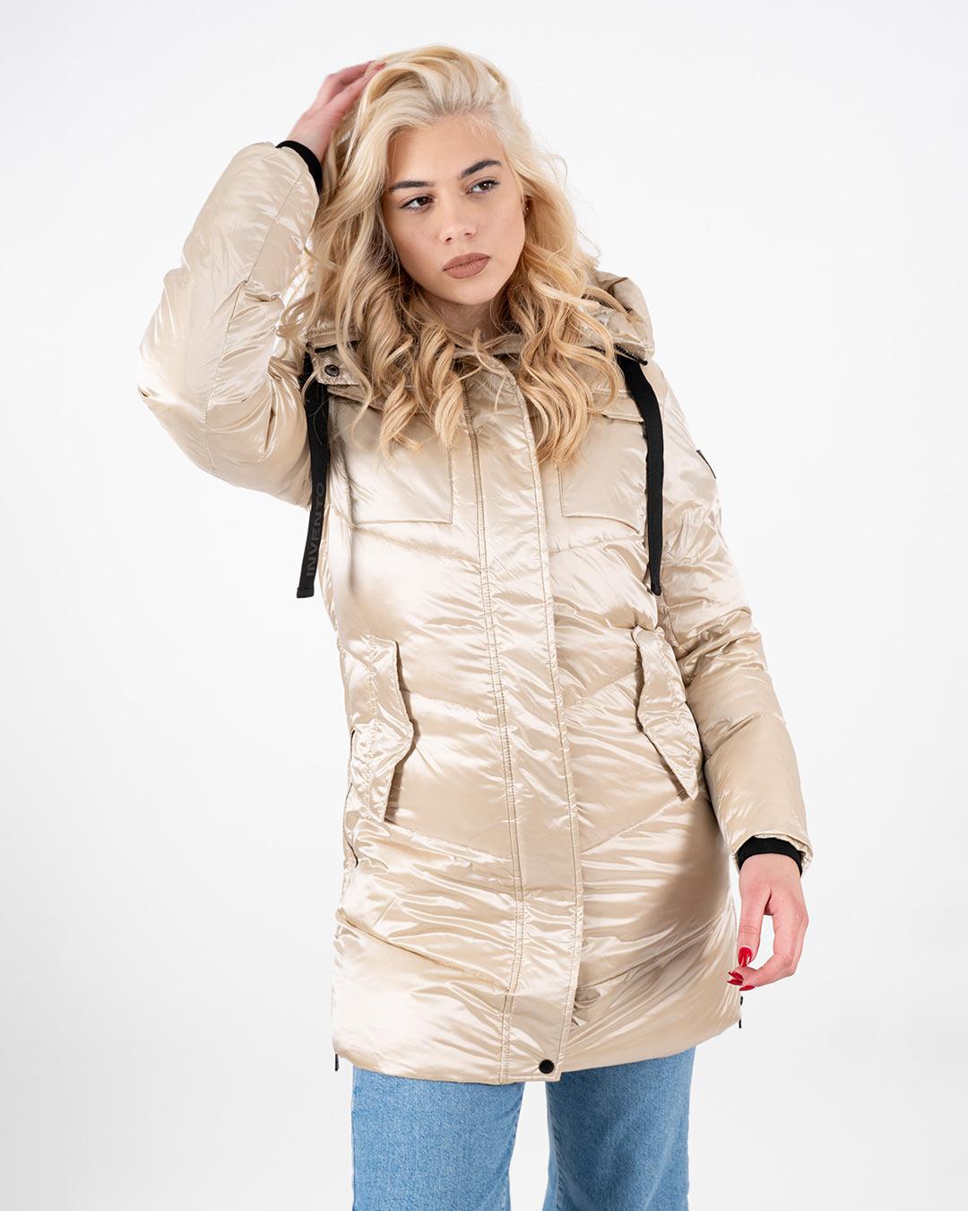 INVENTO Ženska jakna Bruk, Bež