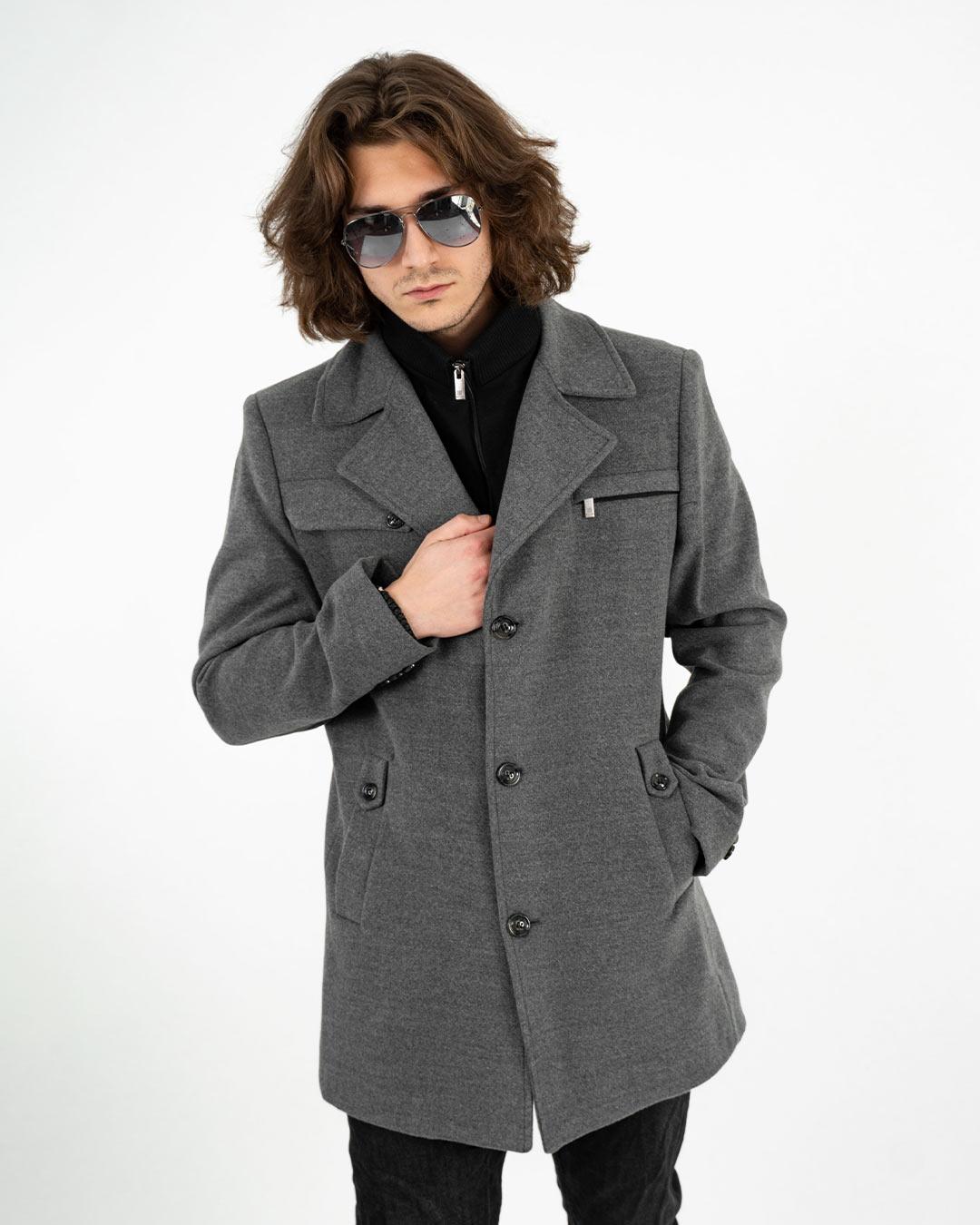 LA FORCE Muški kaput CM-N-6013, Sivi