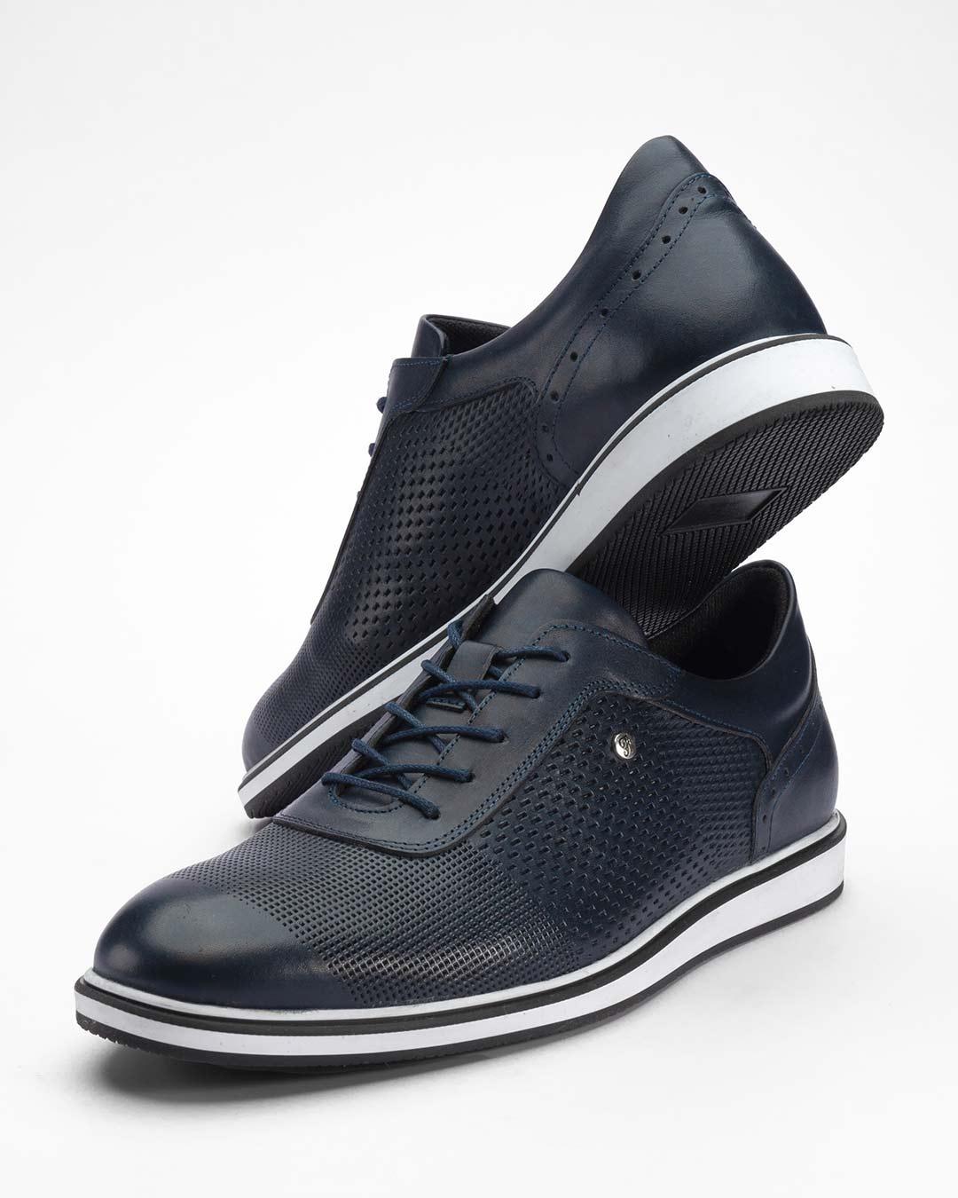 LA FORCE Muške kožne cipele FM-403, Teget