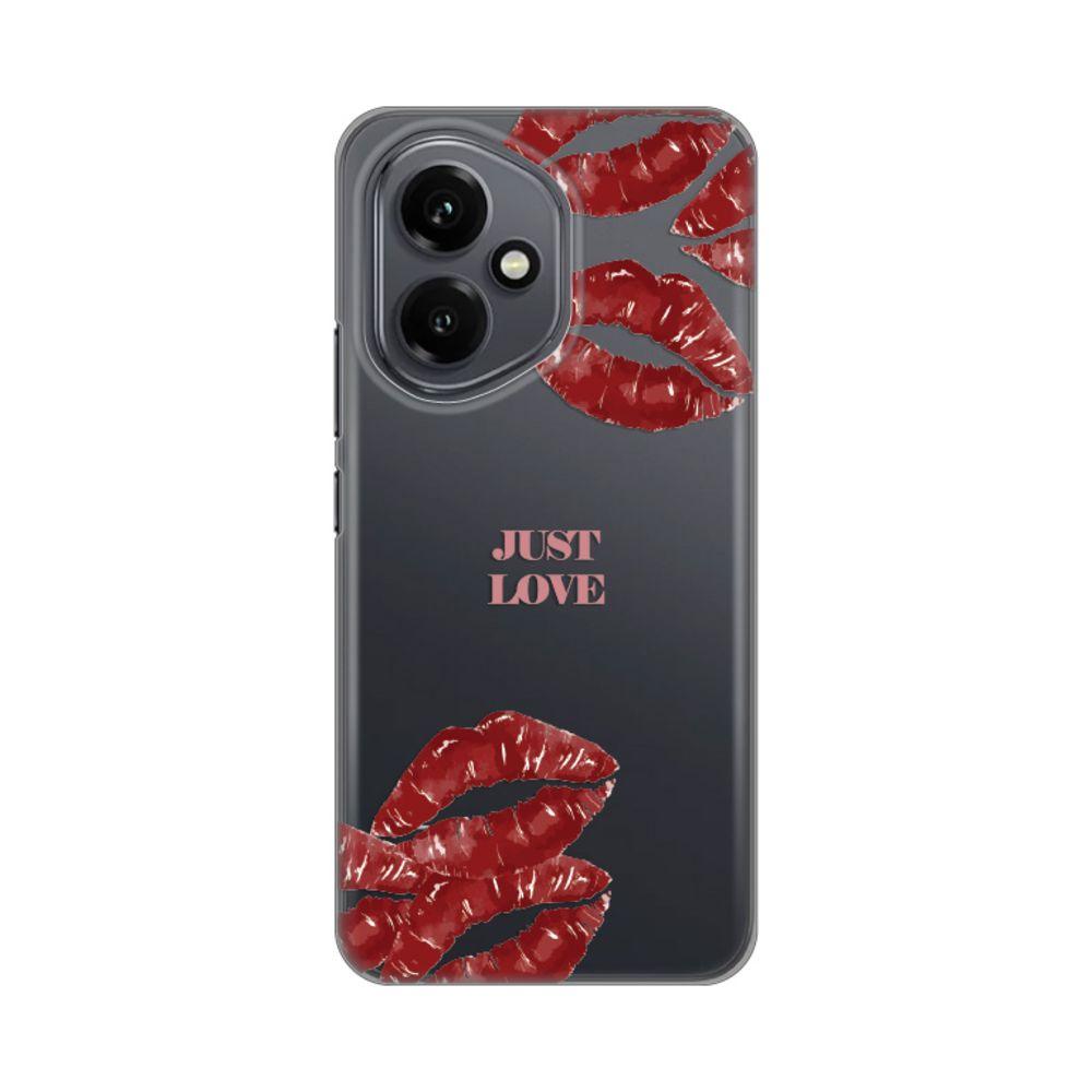 Maska za Honor 400. Just Love, Silikonska, Print Skin, Pink
