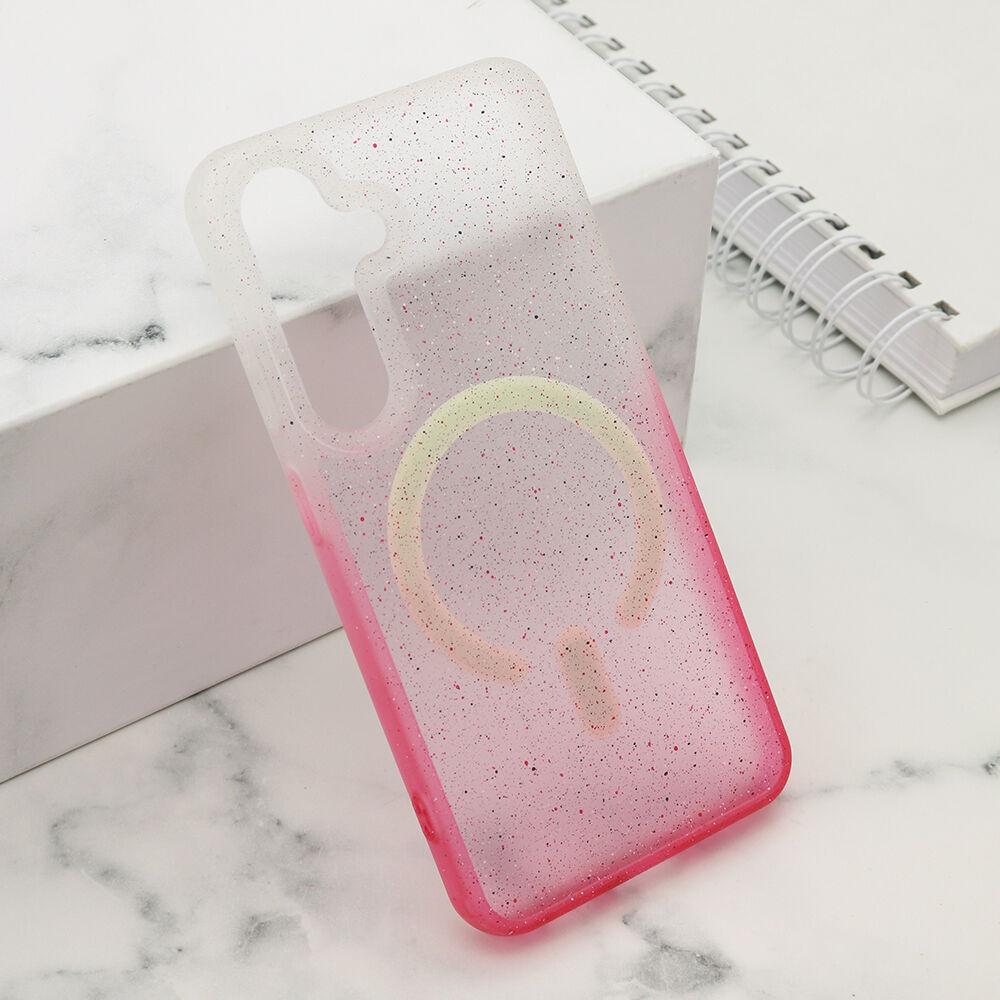 Maska za Samsung Galaxy S24 5G Starlight MagSafe, Roze