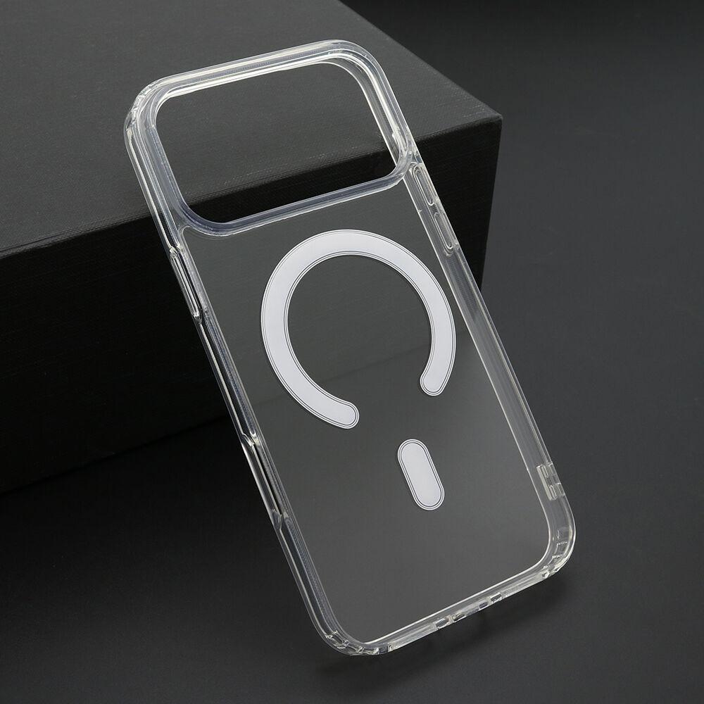 Maska za iPhone 17 Pro Max MagSafe, Providna