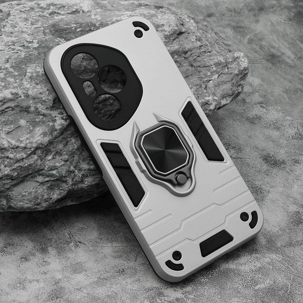 Maska za Honor 400 Pro Square Ring, Siva