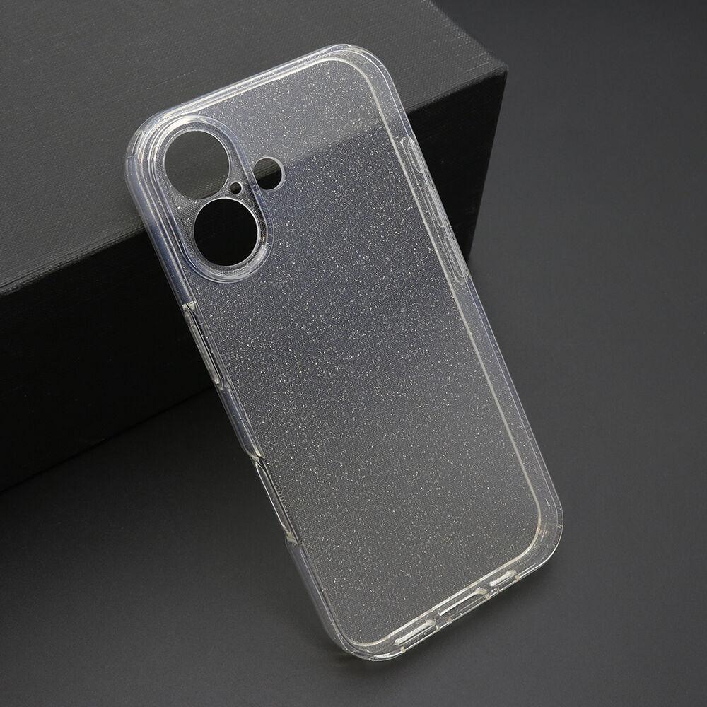 Maska sa šljokicama za iPhone 17 , Providna