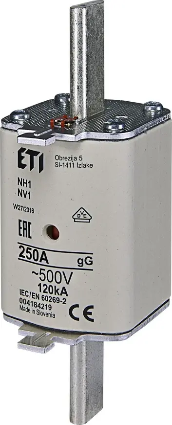 Eti Nožasti kombinovani osigurač NV 1C 250A