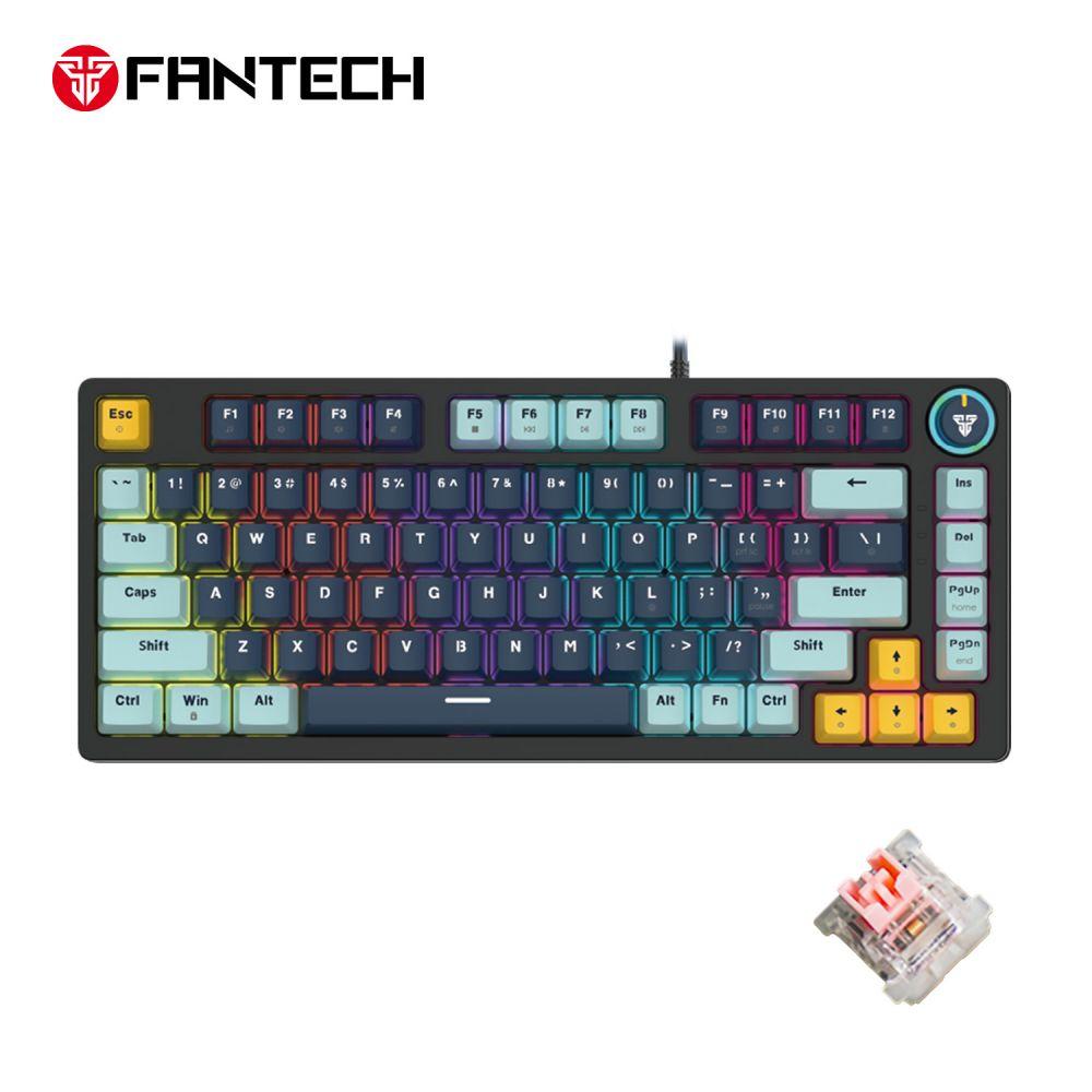 Fantech Tastatura mehanička Gaming MK875 RGB Atom 81, Tamnoplava