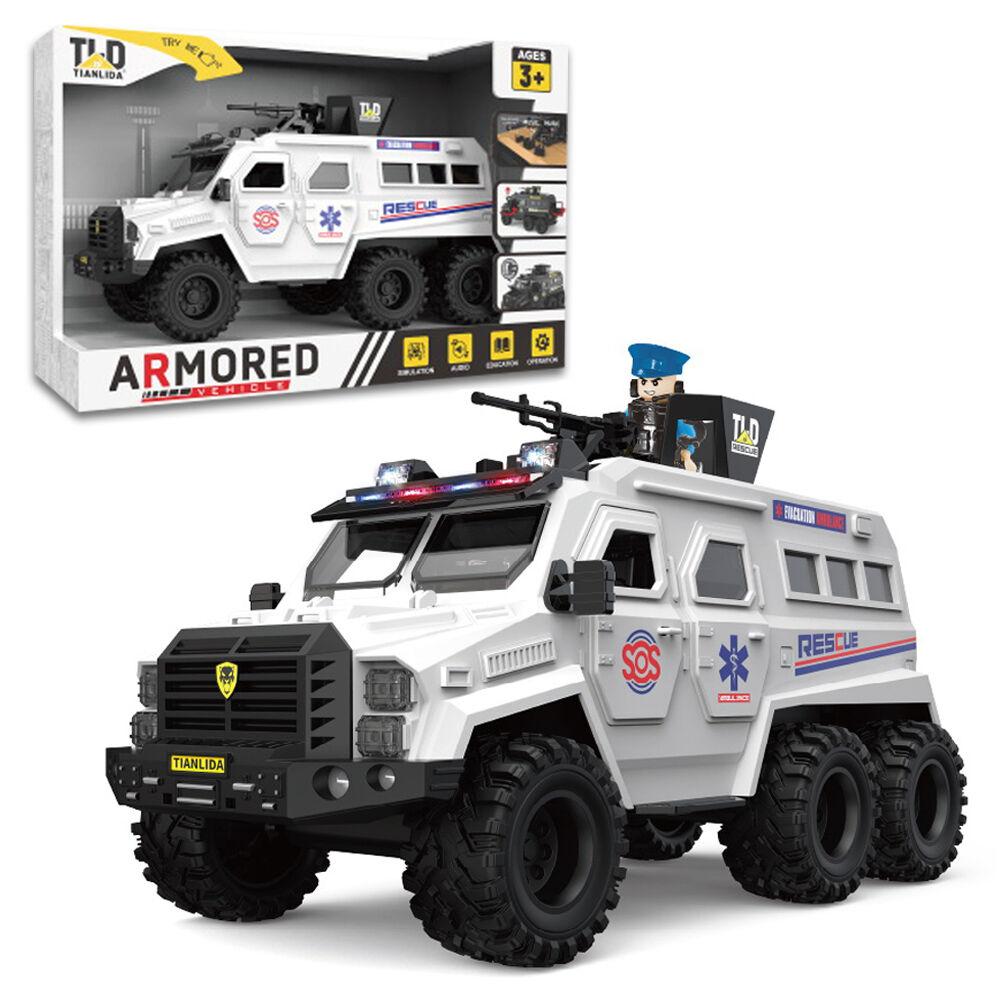 Igračka Vojno oklopno vozilo, Bela