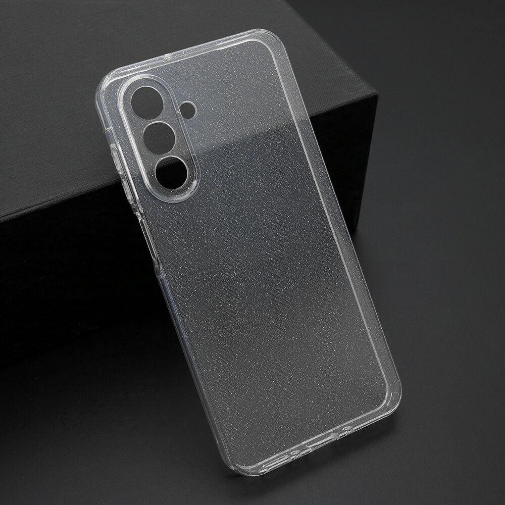 Maska sa šljokicama za Samsung Galaxy A17 / A17 5G, Providna
