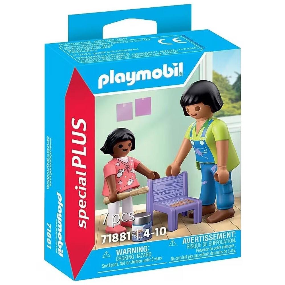 Playmobil Set Mama i ćerka popravljaju stolicu Special plus