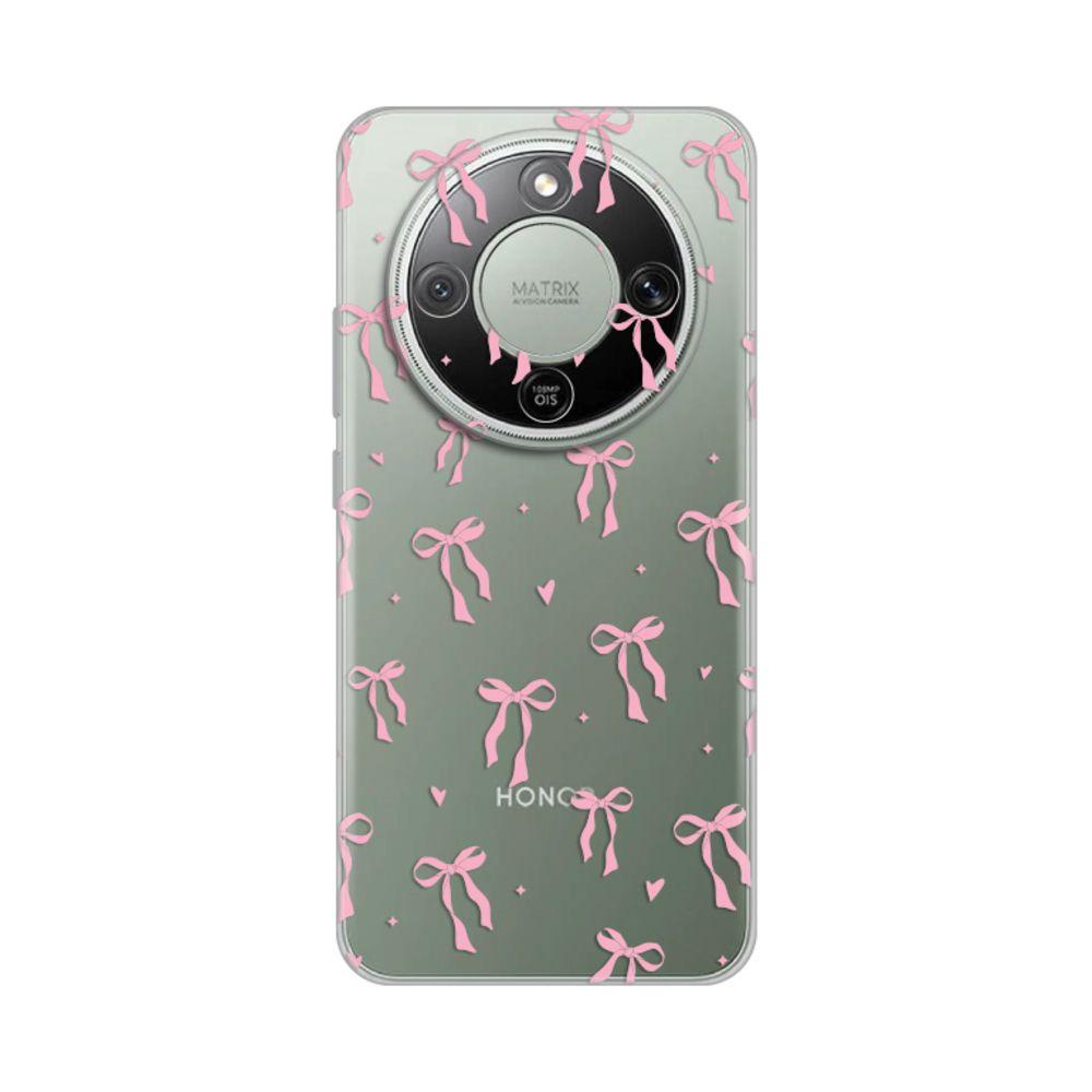 Maska za Honor Magic 8 Lite Cute Bow, Silikonska, Print Skin