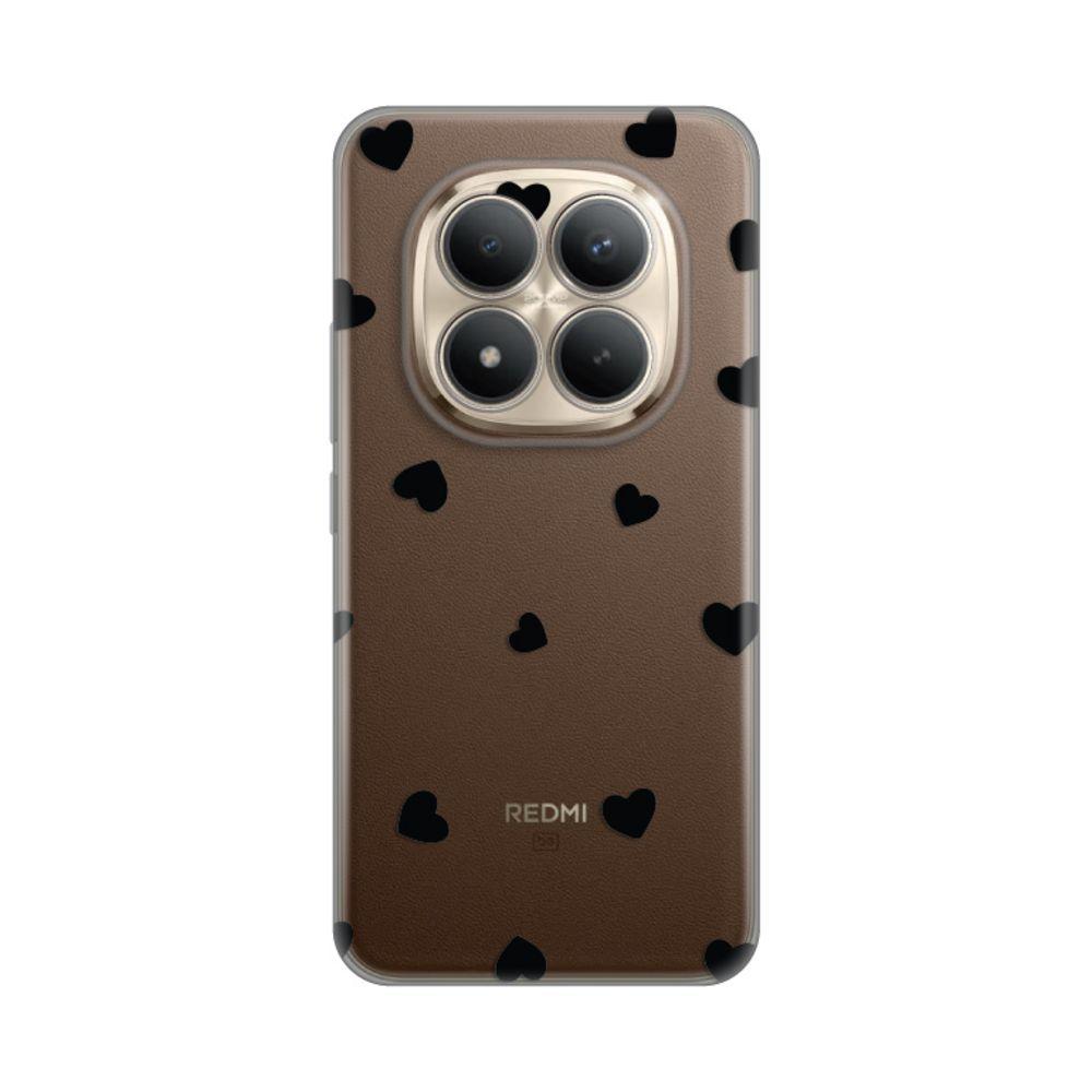 Maska za Xiaomi Redmi Note 15 Pro Plus 5G, Hearts, Silikonska, Print Skin
