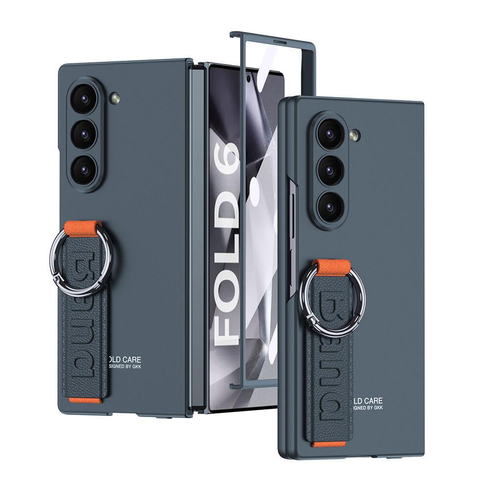Maska za Samsung Galaxy Z Fold 6 5G Strap Case, GKK case, Zelena