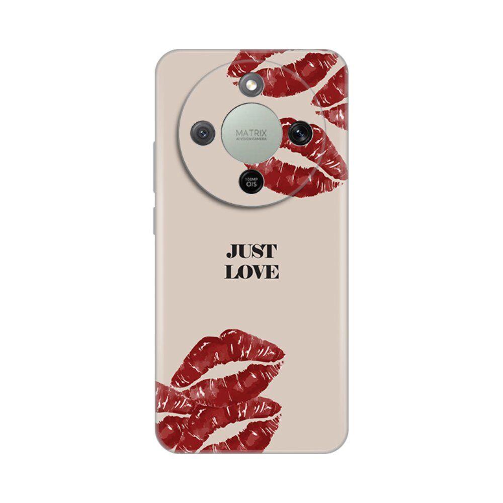 Maska za Honor Magic 8 Lite Just Love, Silikonska, Print Skin