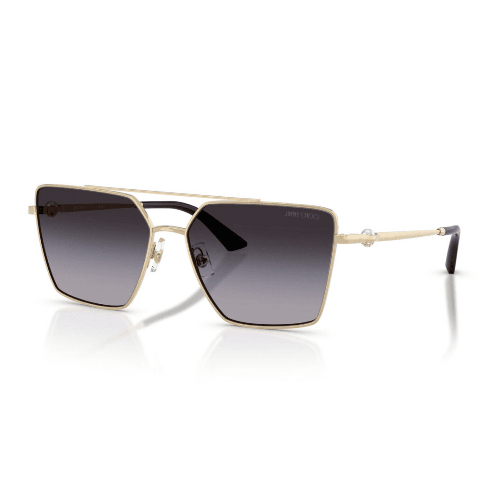 Jimmy Choo Ženske naočare za sunce 0JM4016HB 30068G, Zlatne boje