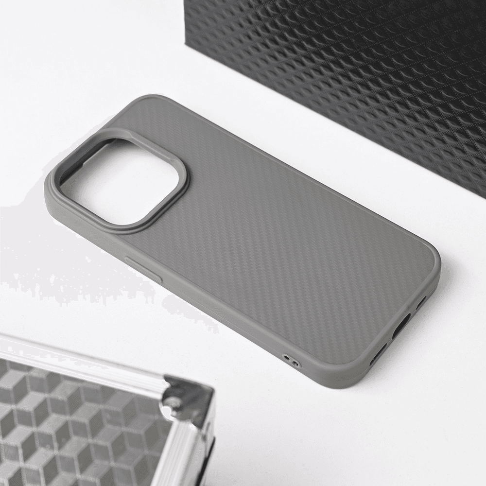 Maska za iPhone 15 Pro 6.1 Magsafe Kevlar siva