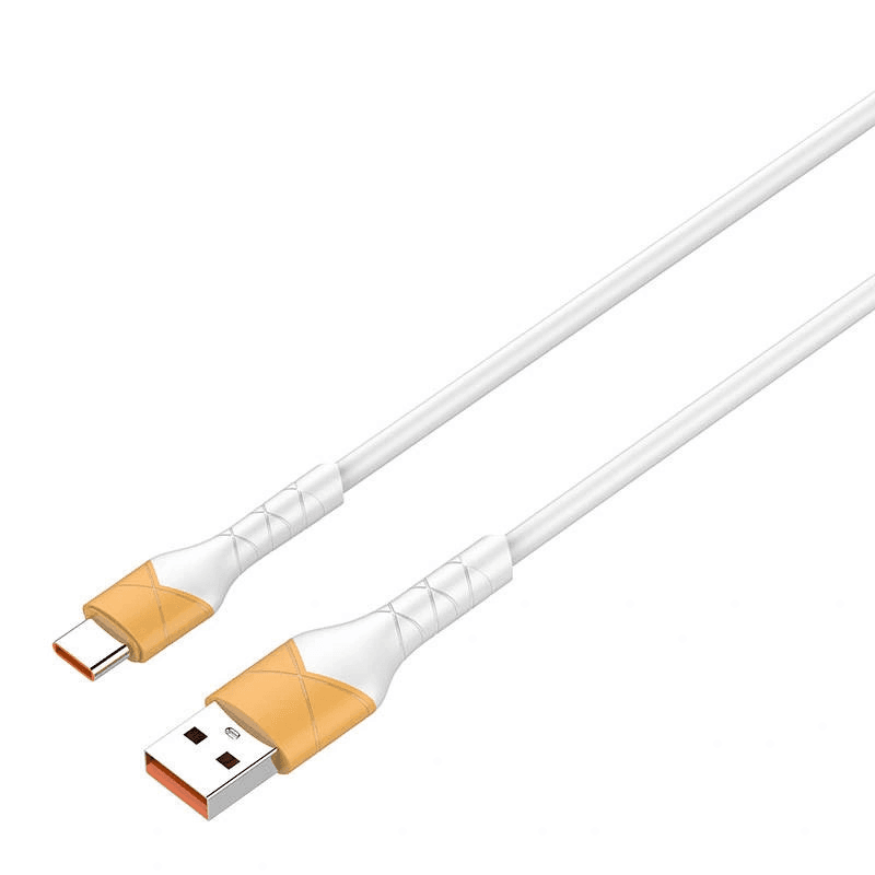 Kabel LDNIO LS801 30W Fast USB na Type-C beli 1m