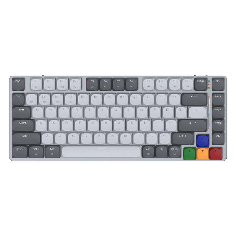 Tastatura mehanicka Gaming Fantech MK915 RGB Maxfit AIR83 Wireless gray (red switch)