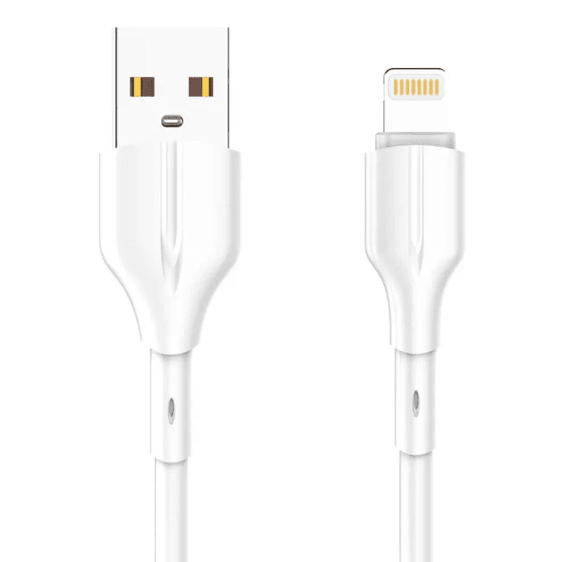 Kabel LDNIO LS841 25W USB na iPhone Lightning beli 1m