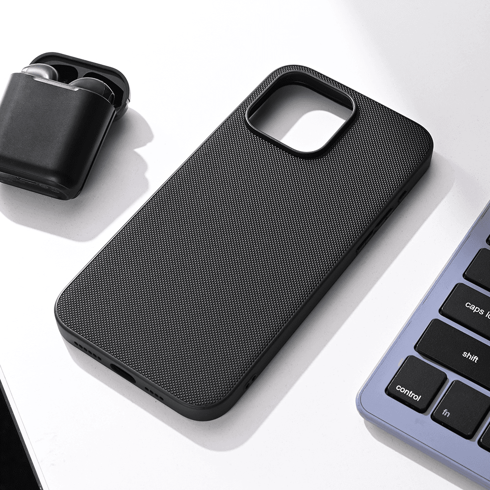 Teracell Maska za telefon Scrub za iPhone 15 Pro Max 6.7, Crna