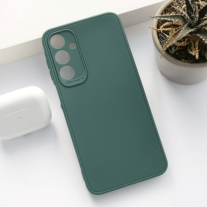 Maska za telefon Samsung A16 5G/A166B 3D Camera, Tamnozelena