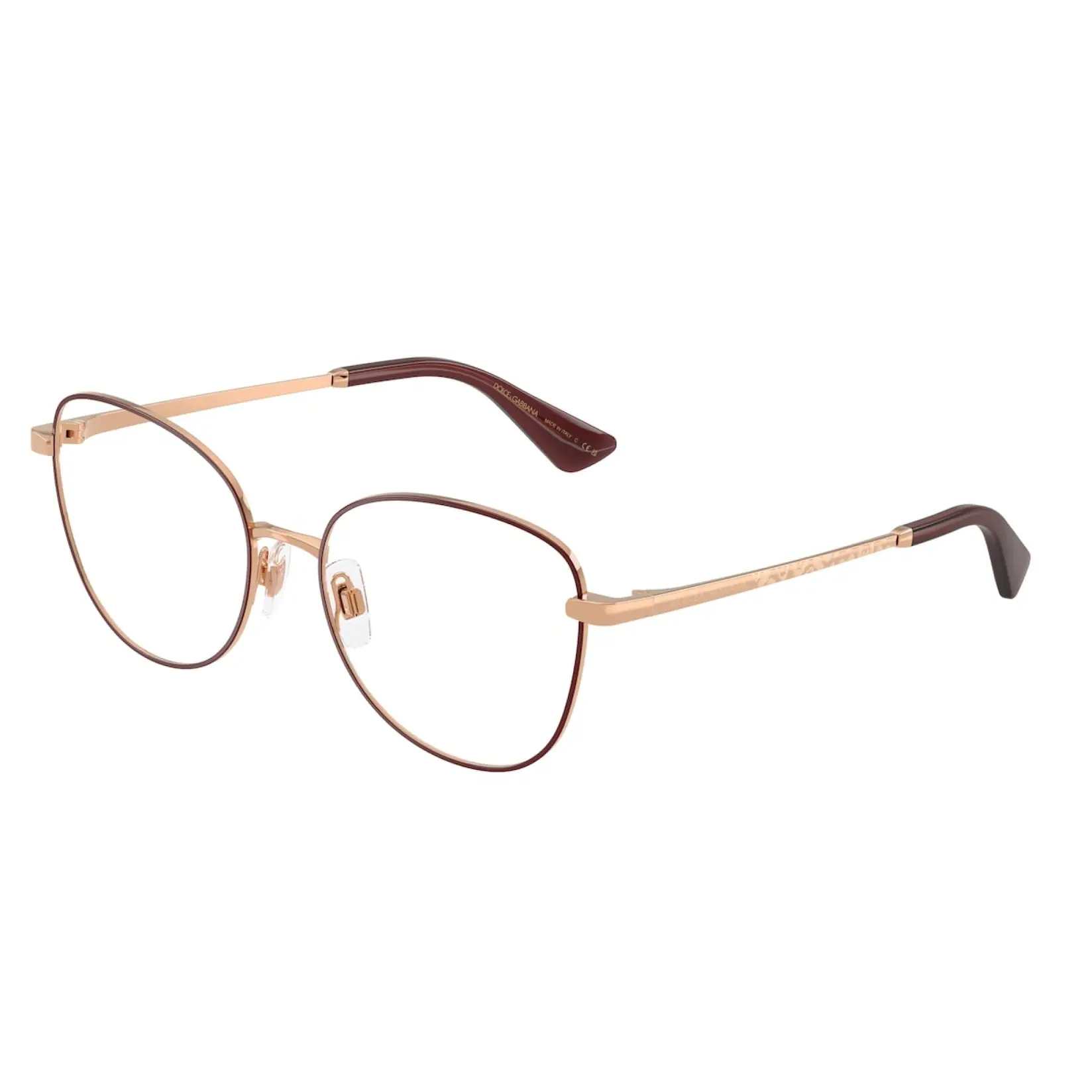 Dolce & Gabbana Ženski okvir za naočare 0DG1355 1333, Rose gold