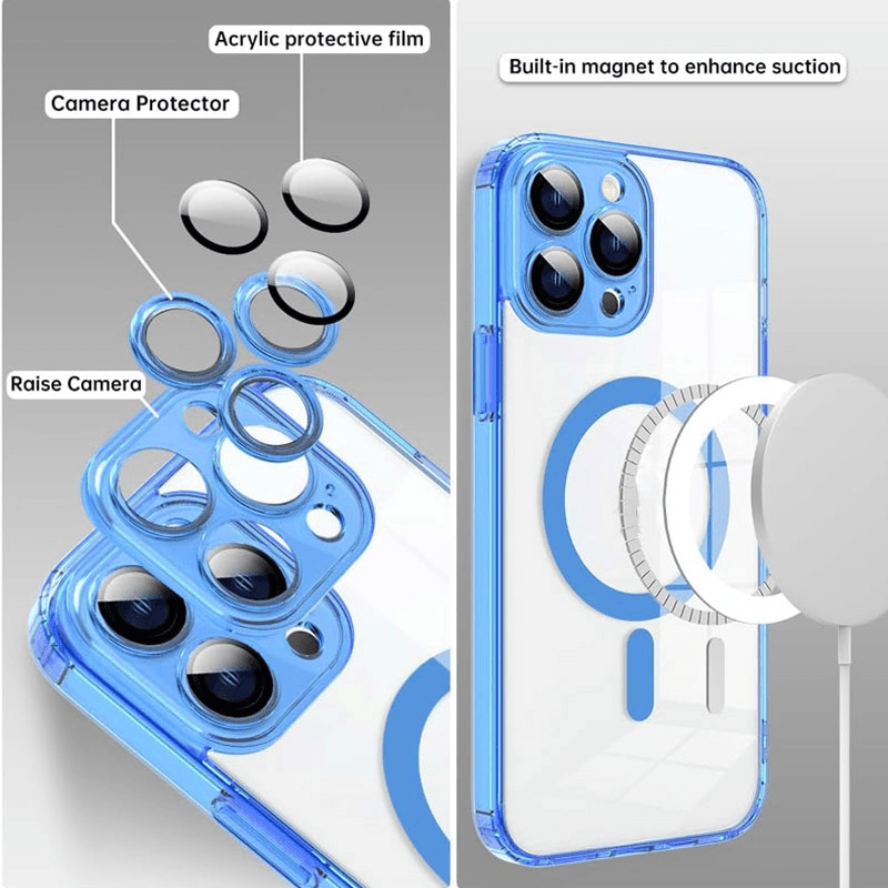 Maska za telefon iPhone 16 Plus COLOR MAG, Plava