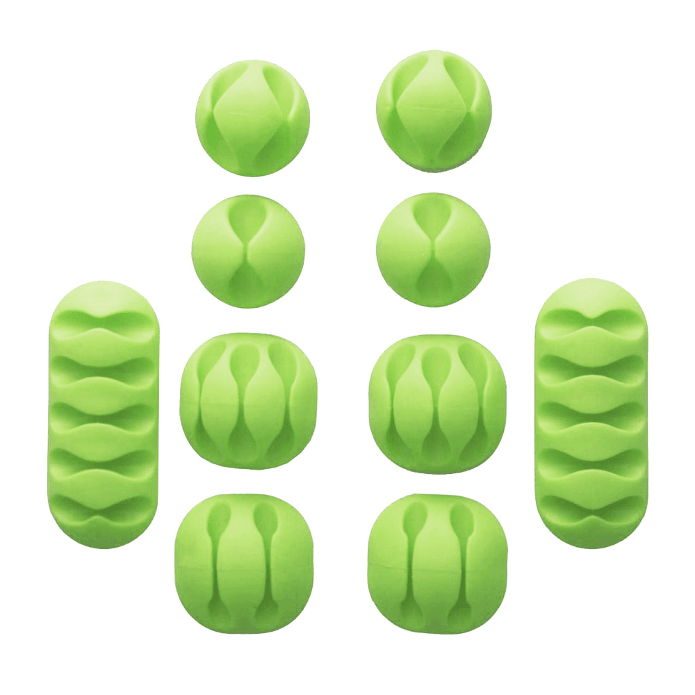 Drzac kablova JWD set 10u1 zeleni