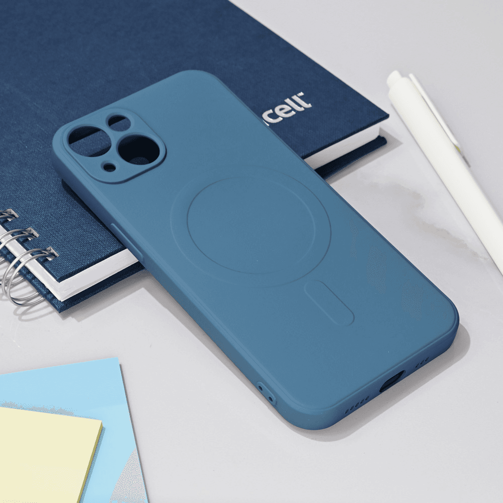 Maska za telefon iPhone 13 TERACELL GIULIETTA, Magsafe, Plava