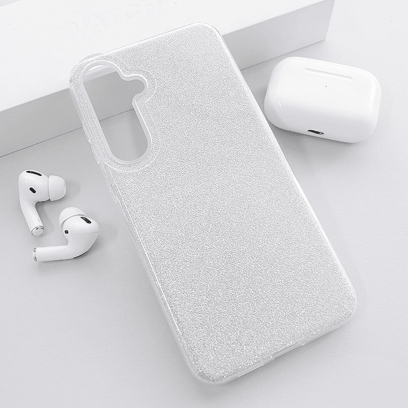 Maska za Samsung S25 Plus/ S936B Crystal Dust srebrna