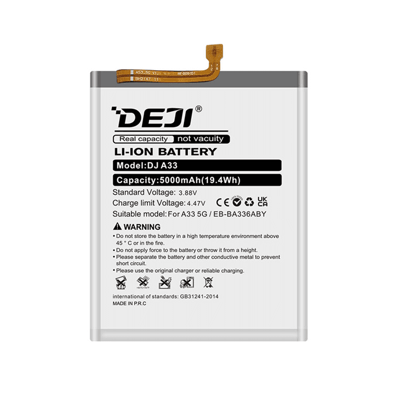 Baterija DEJI za Samsung A33 EB-BA336ABY (5000 mAh)