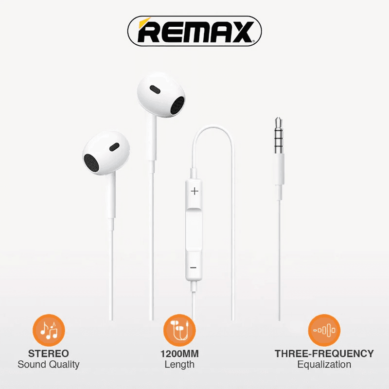 Slusalice 3,5mm Remax RM-570 bele