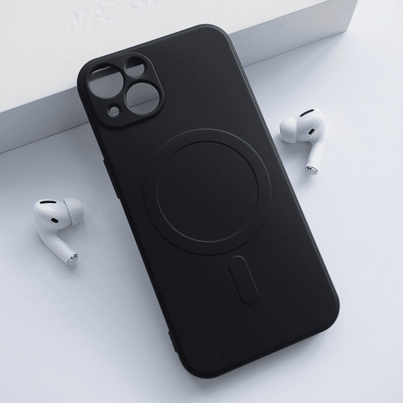 Maska za iPhone 15 Nanobit Giulietta Mag Case crna