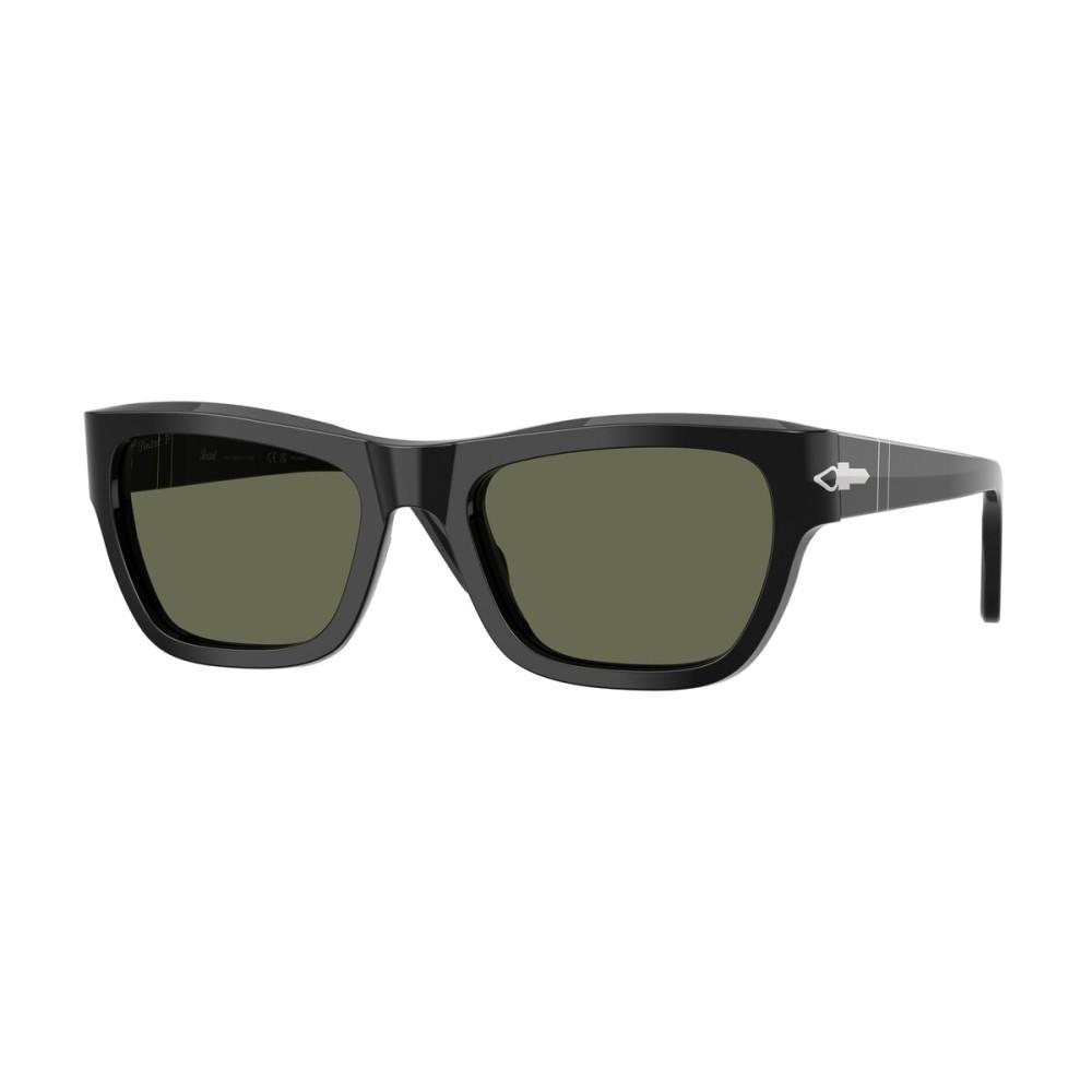 Persol Muške naočare za sunce 0PO0091S 95/58, Polarizovane, Crne