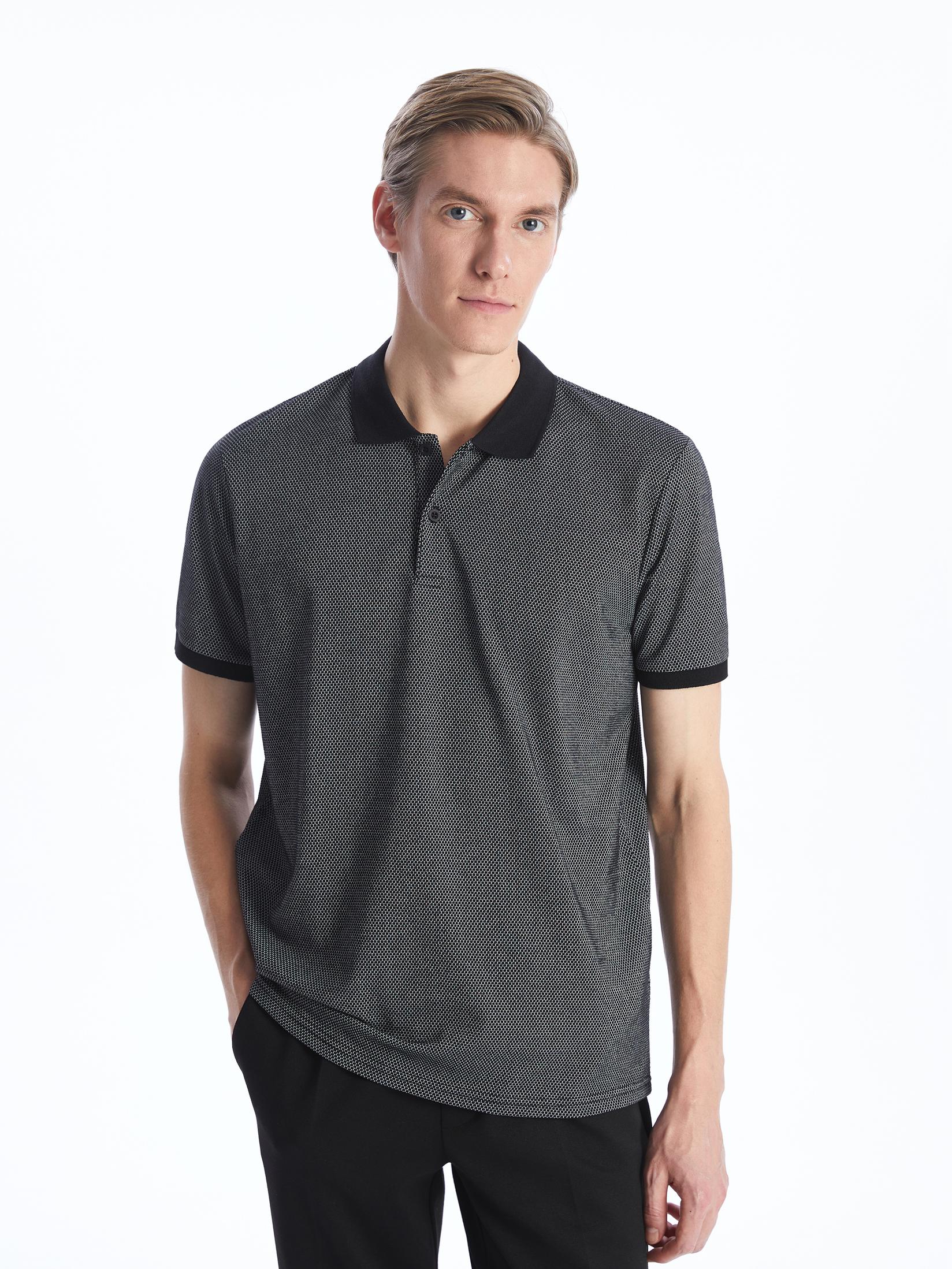 LC Waikiki Muška majica S4H273Z8-HUC, Crna