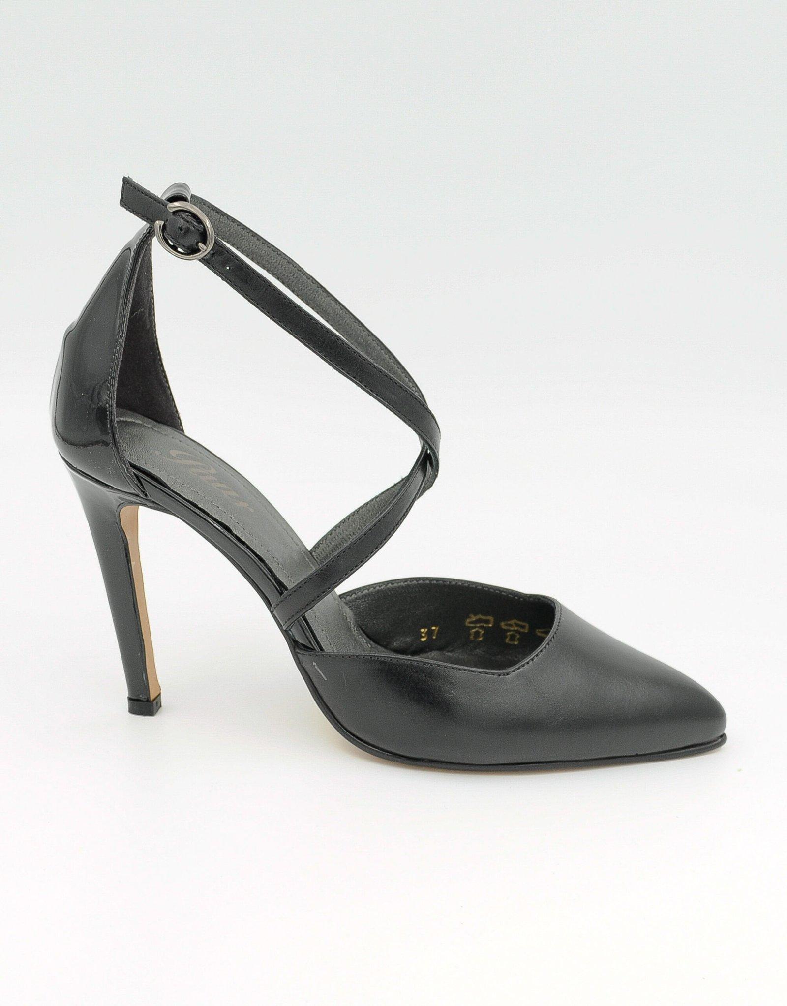 Paar Ženske kožne salonke 32511-1, Crne