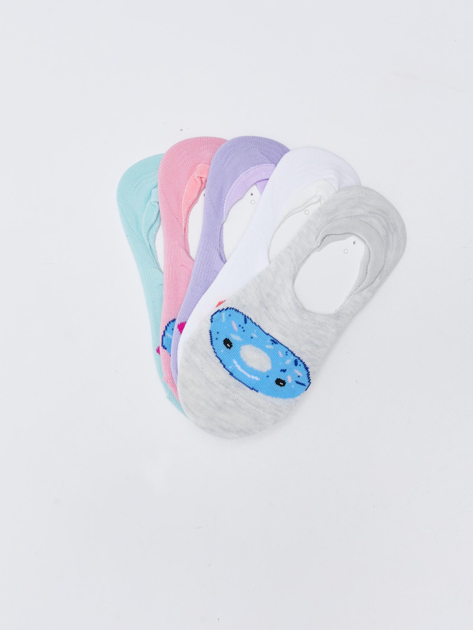 LC Waikiki Čarape za devojčice S2KO71Z4-J3S, 5 Pari, Šarene