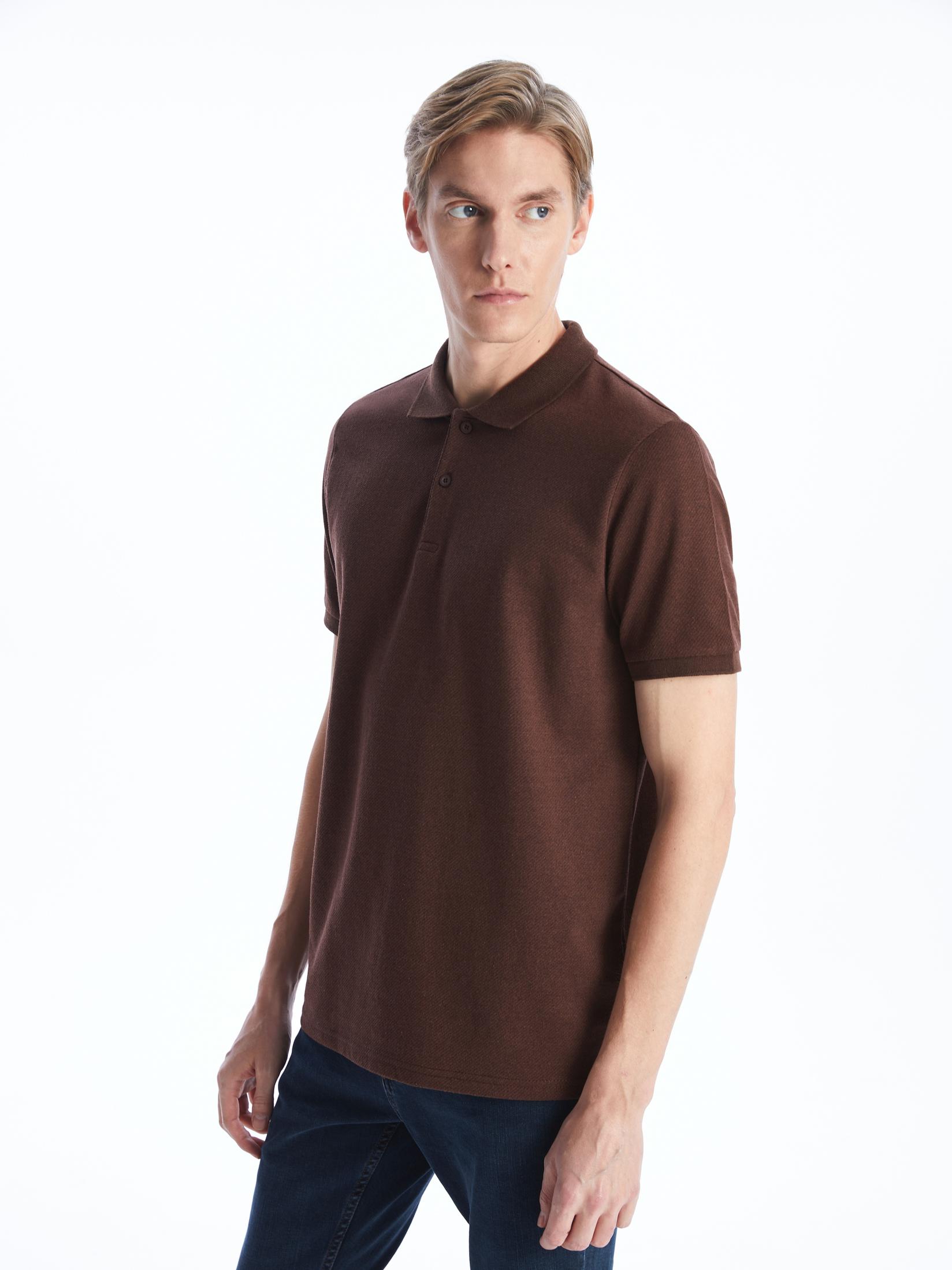 LC Waikiki Muška majica S4H280Z8-YB8, Braon