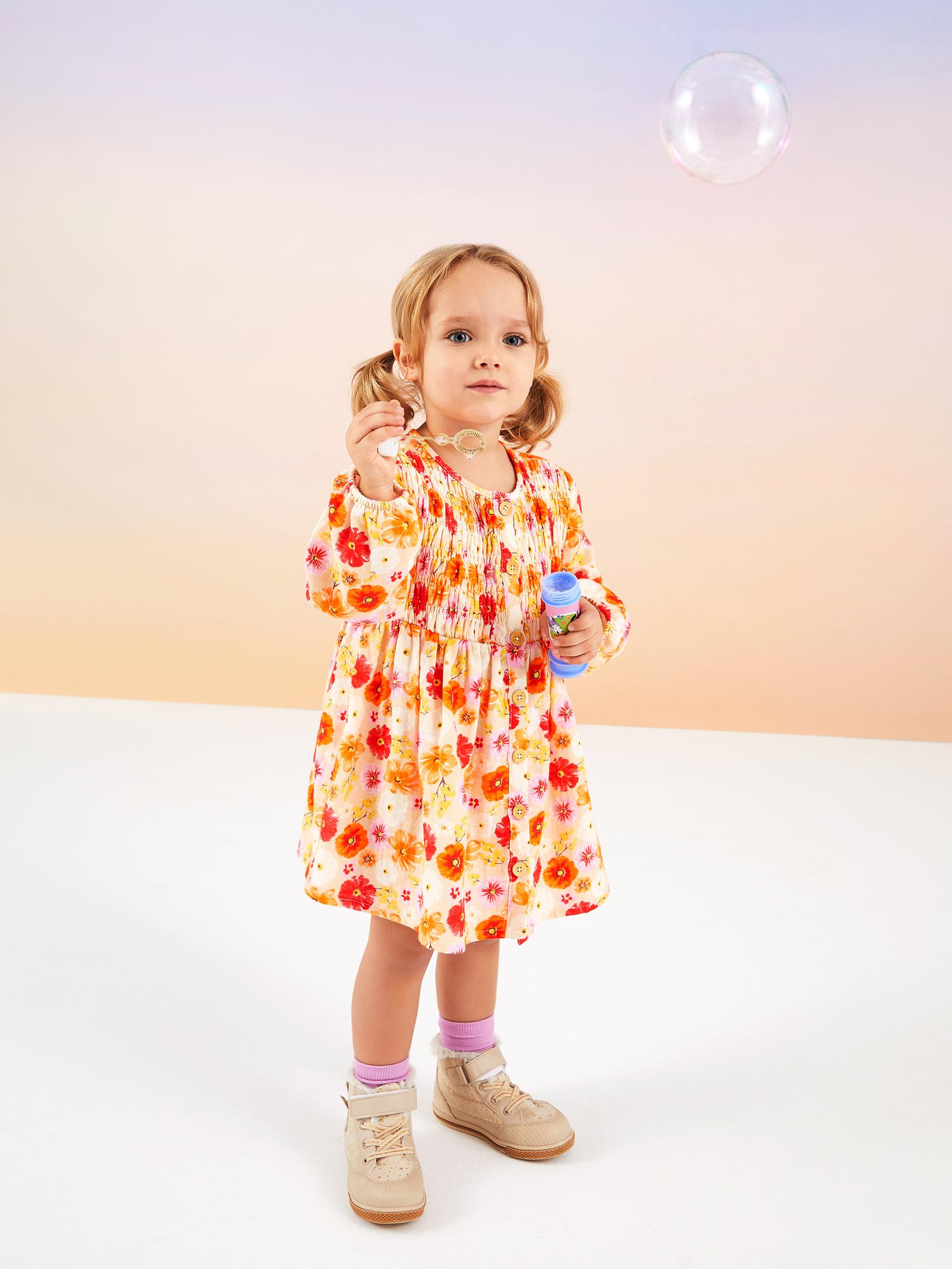 LC Waikiki Haljina za devojčice W2DY41Z1-LRA, Šarena