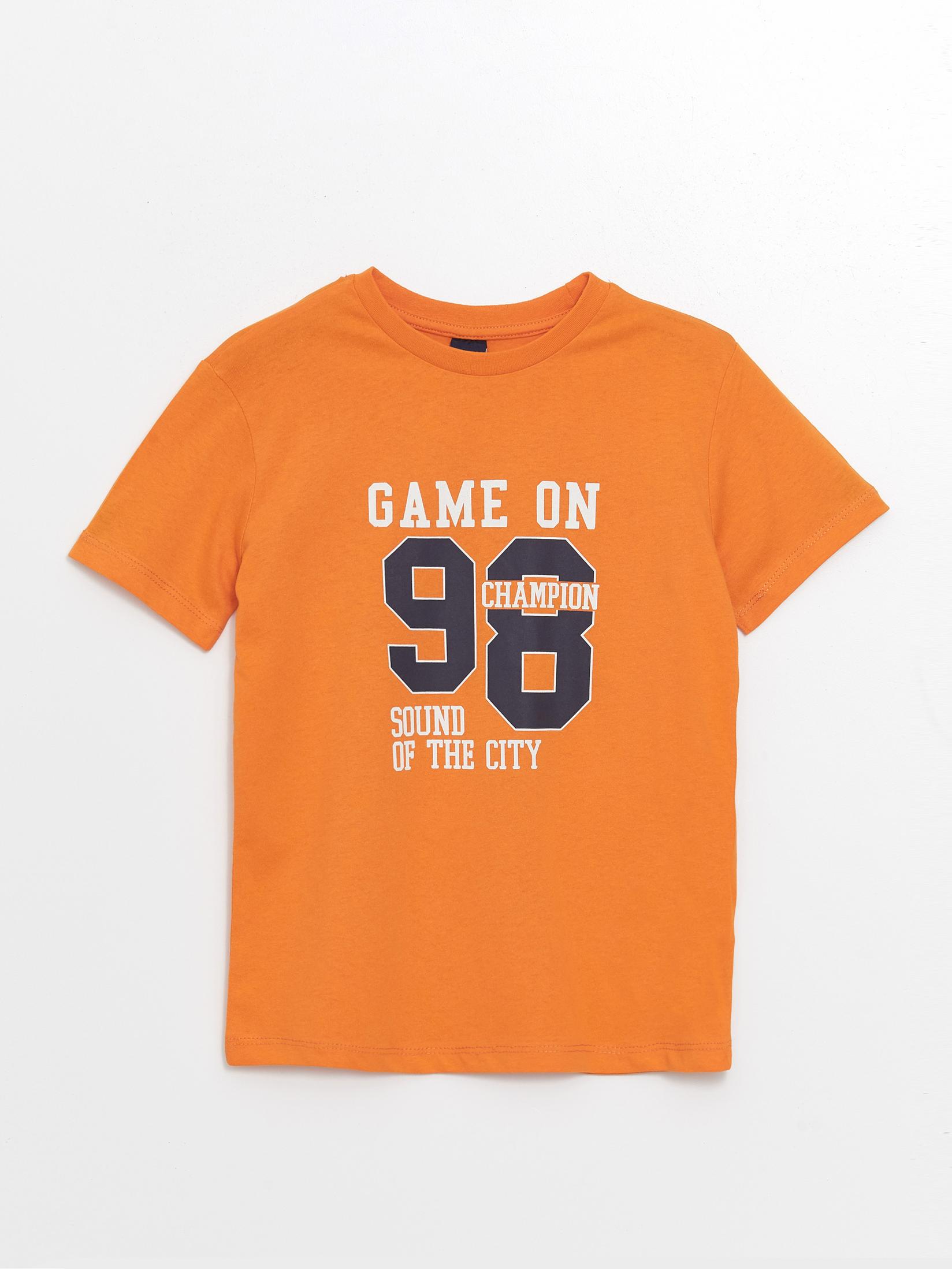 LC Waikiki Majica za dečake S4KV95Z4-GC2, Narandžasta