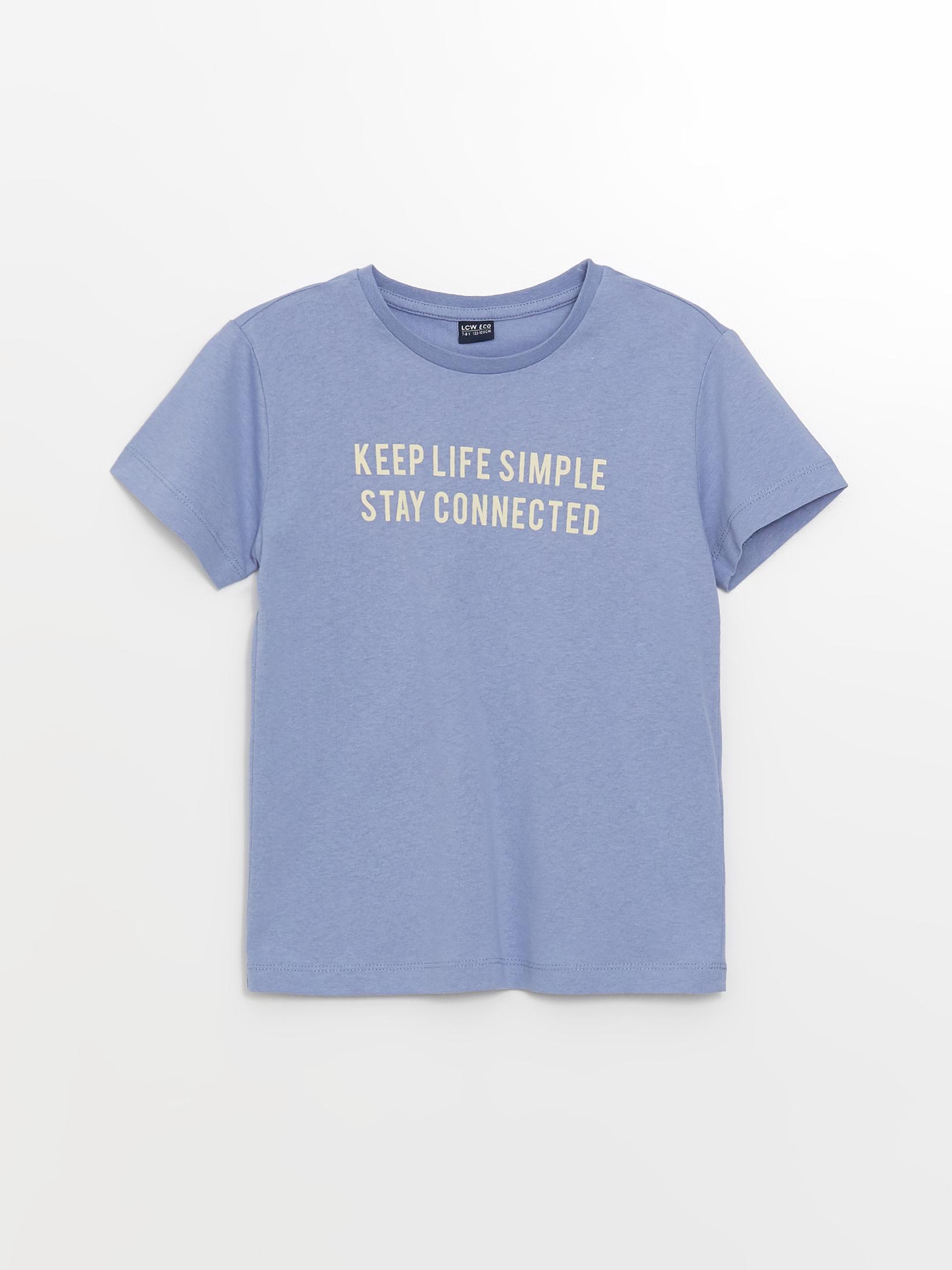 LC Waikiki Majica za dečake S4JL06Z4-GTR, Lavanda