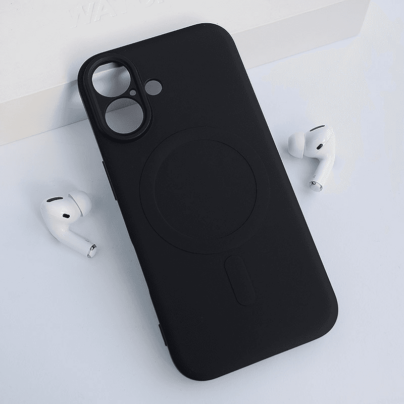 Maska za iPhone 16 Nanobit Giulietta Mag Case crna