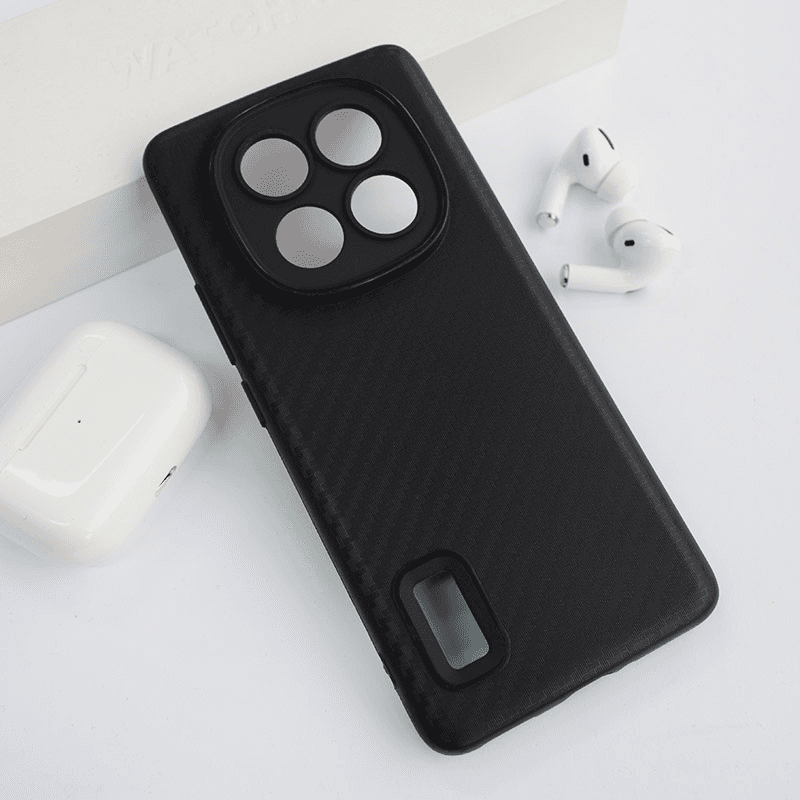 Maska za Xiaomi Redmi Note 14 Pro Plus 5G Carbon fiber crna