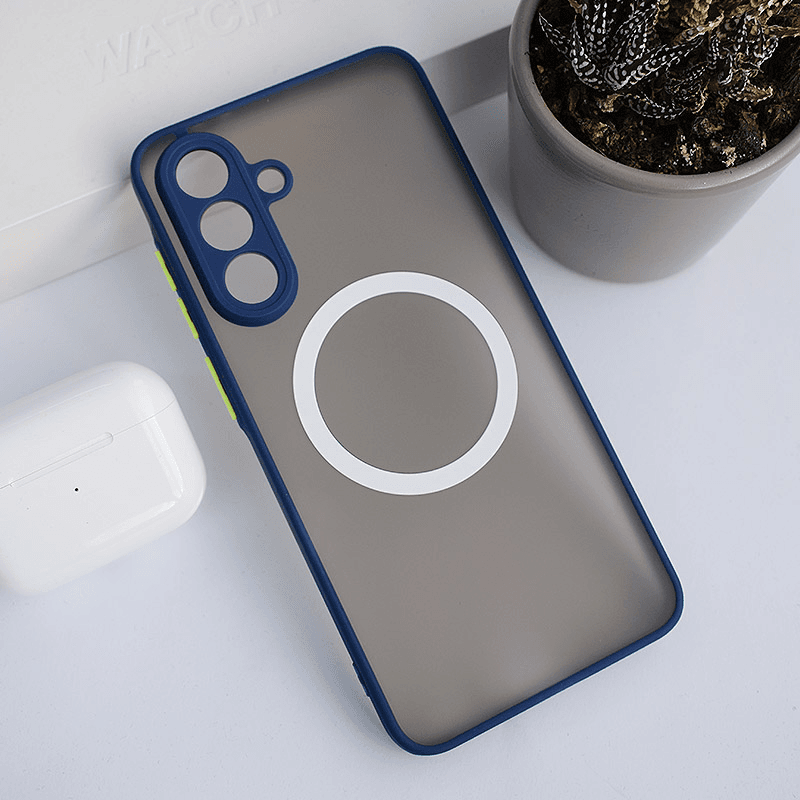 Maska za Samsung A36 5G/ A366B Matte Mag Case plava