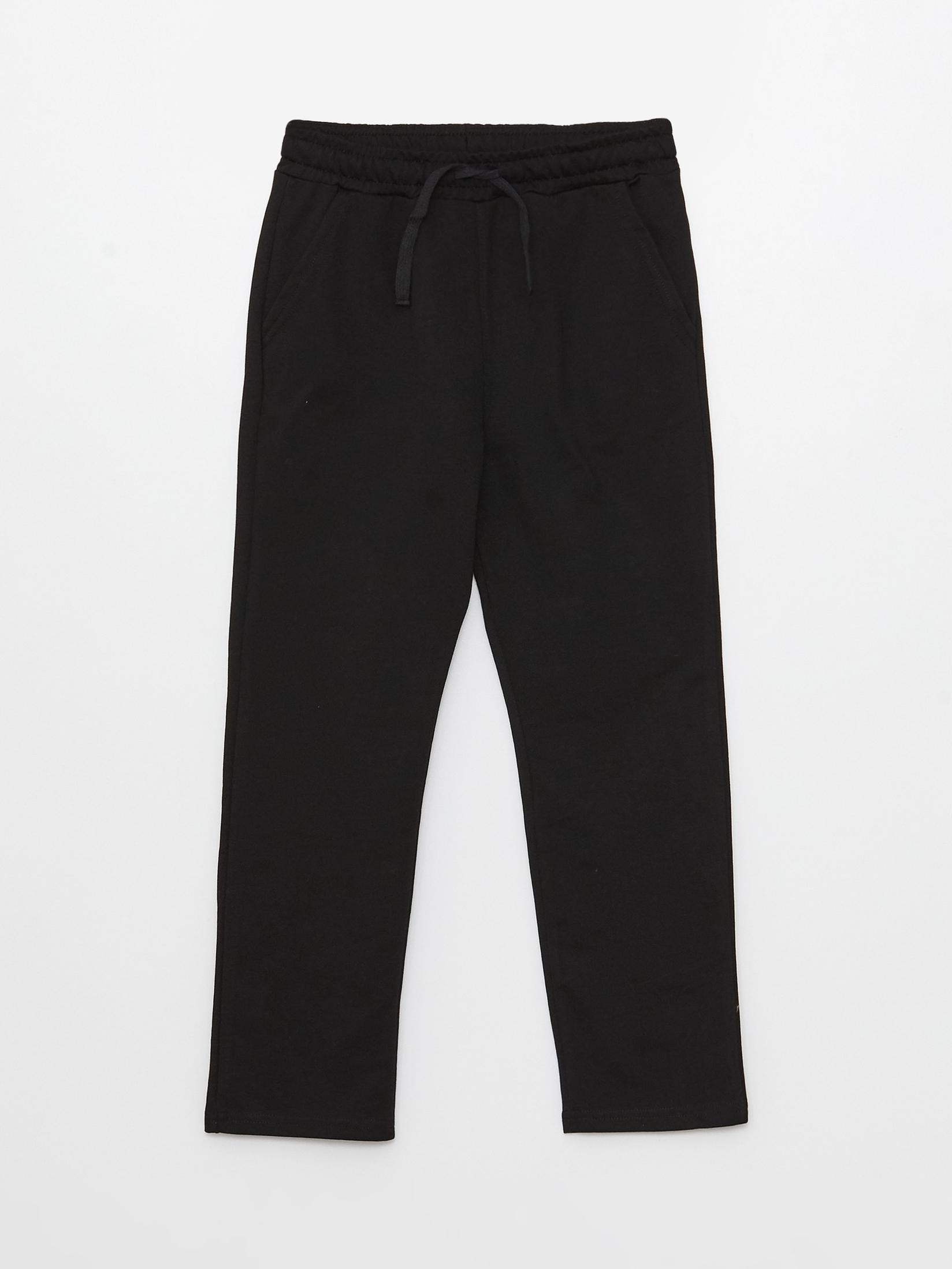 LC Waikiki Donji deo trenerke za dečake S35973Z4-CVL, Crni