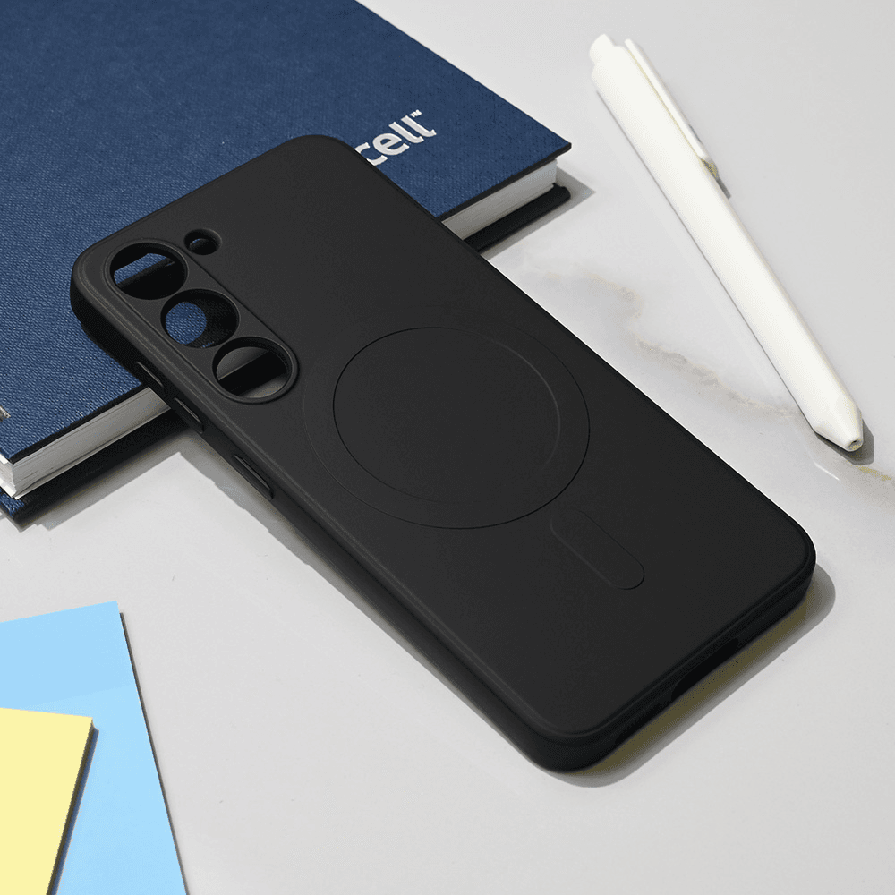 Maska za telefon Samsung S911B Galaxy S23 TERACELL GIULIETTA, Magsafe, Crna