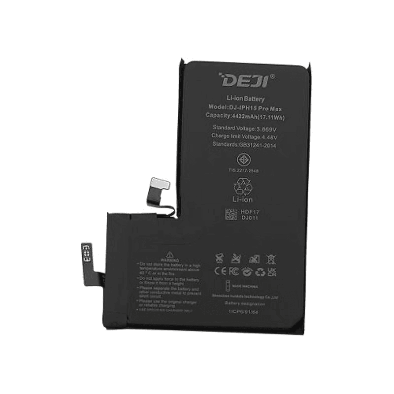 Baterija DEJI (Cracked) za iPhone 15 Pro Max (4422 mAh)